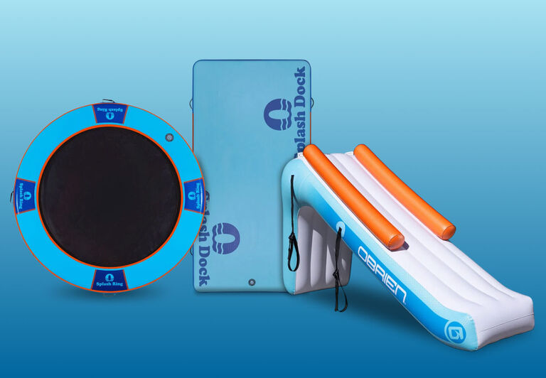 Up to 60% off Trampolines, Bouncers, Watermats & more 