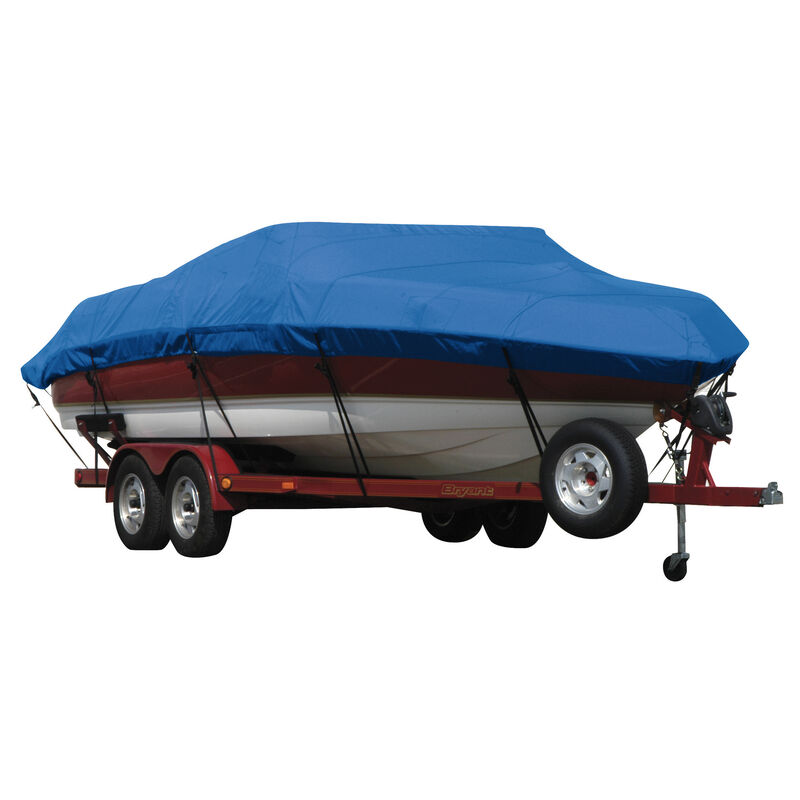Exact Fit Covermate Sunbrella Boat Cover for Procraft Combo 170 Combo 170 W/Port Motor Guide Trolling Motor O/B image number 13