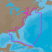 C-MAP Full 4D MAX, US East Coast And Bahamas