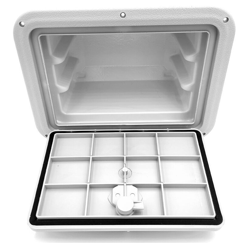 DPI Marine 11" x 15" Tackle Center/First Aid Storage, Auster Light Gray image number 2