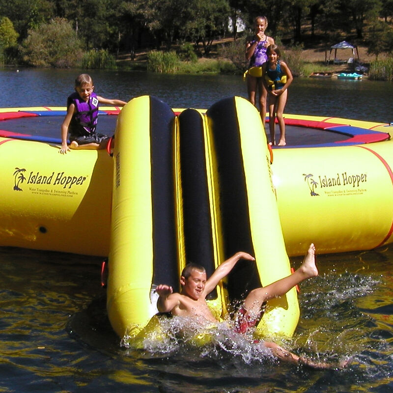 Slide Attachment For The Island Hopper And Bouncer