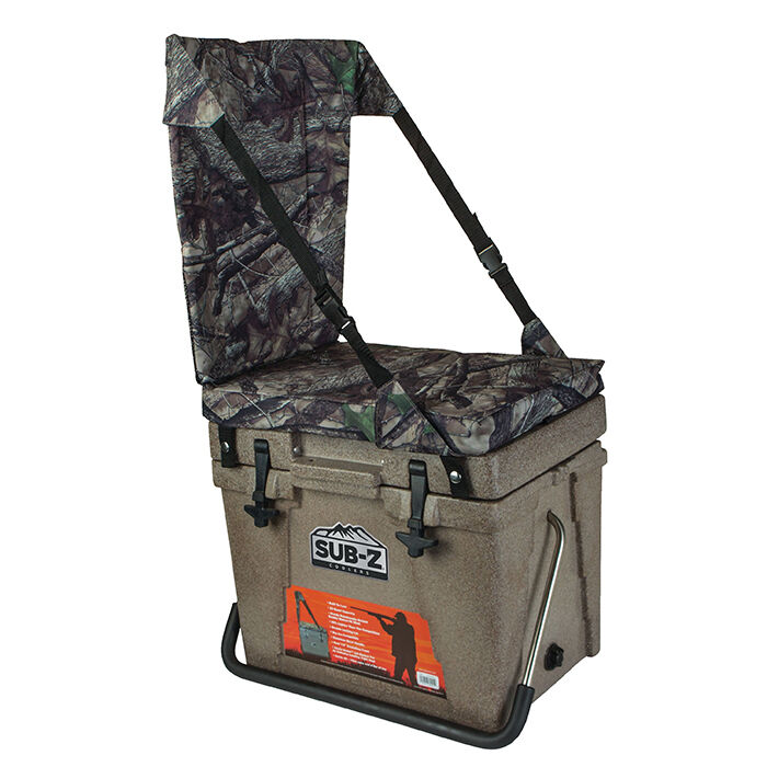 SUB-Z 23-Quart Cooler With High-Back Padded Seat