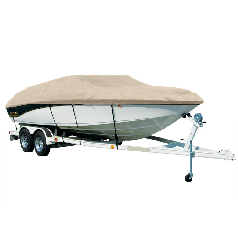 Exact Fit Covermate Sharkskin Boat Cover For CROWNLINE 210 LX image number 1