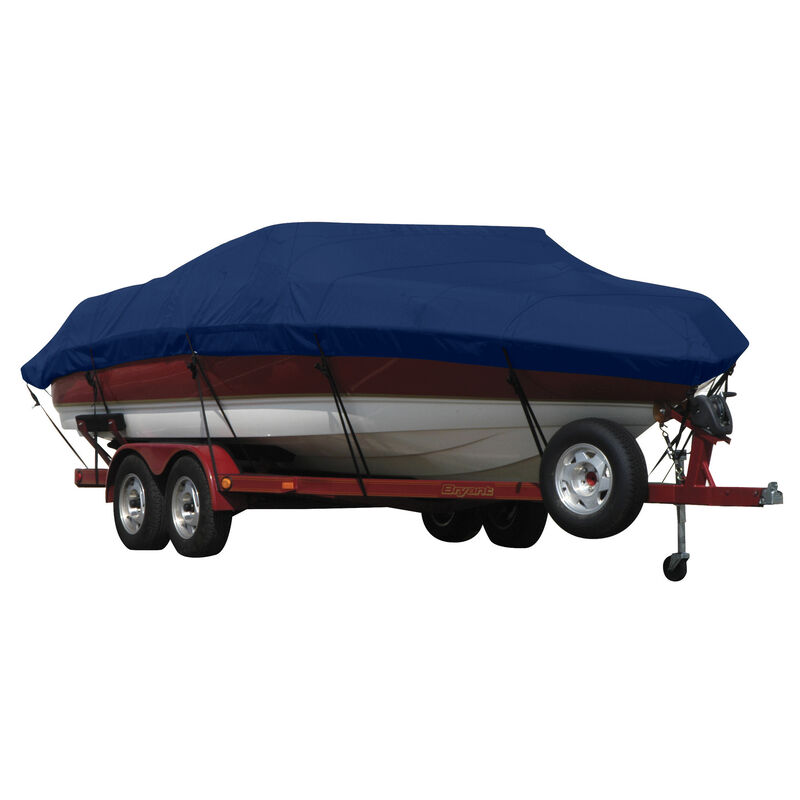 Exact Fit Covermate Sunbrella Boat Cover for Hydrodyne Super Vx Air Super Vx Air W/Tower Doesn't Cover Swim Platform V-Drive image number 9