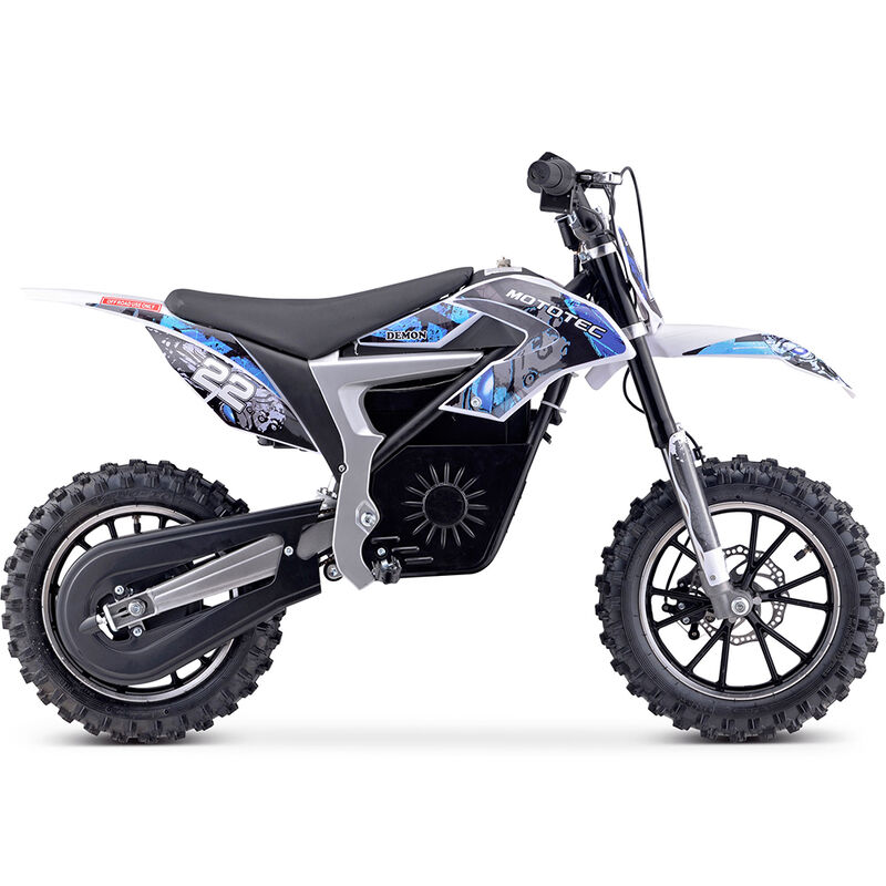 MotoTec 36V 500W Demon Lithium Electric Dirt Bike image number 2