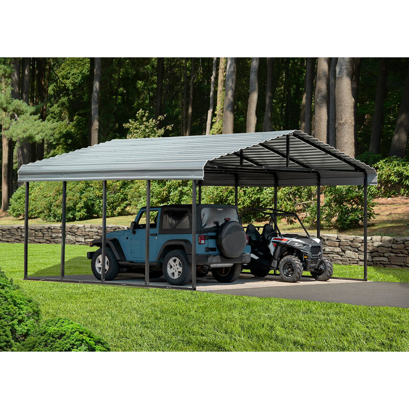 ShelterLogic Arrow Carport, 20'W x 20'L x 9'H image number 4