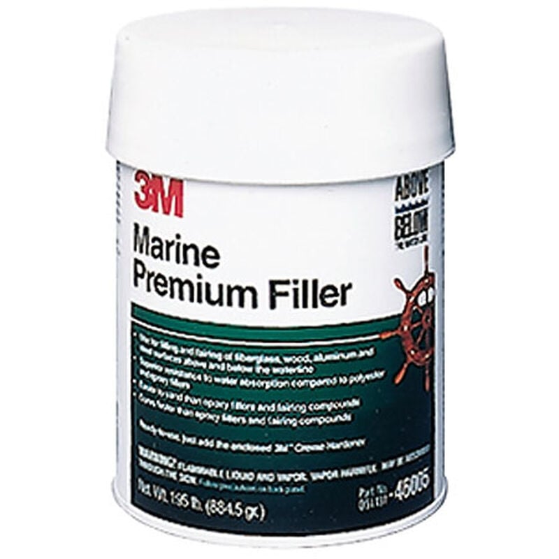 3M Marine Premium Filler, Quart image number 1
