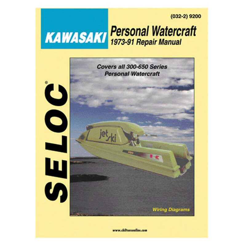 Seloc PWC Engine Maintenance And Repair Manual Kawasaki '73-'91 300-650 Series image number 1