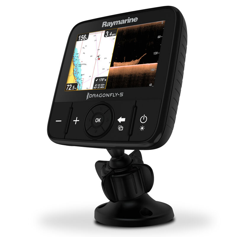 Raymarine Dragonfly 5 DVS With Dual-Channel CHIRP DownVision Sonar image number 10