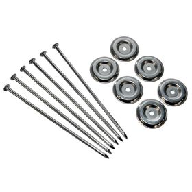 Good Sam Patio Mat Stakes, 6-Pack