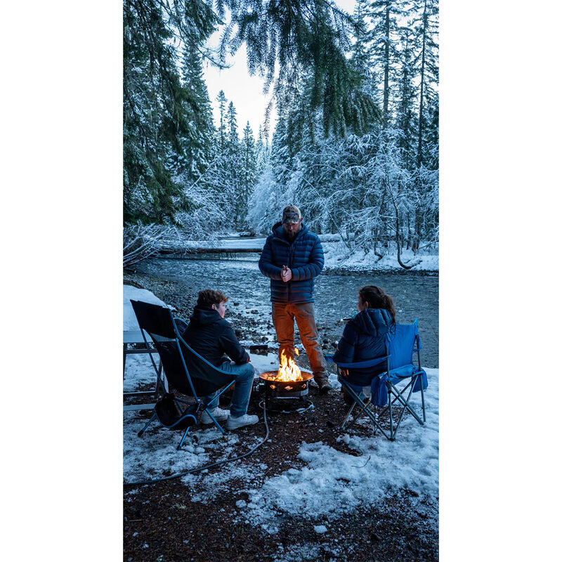 Flame King 19" Outdoor Portable Propane Gas Fire Pit Bowl image number 2