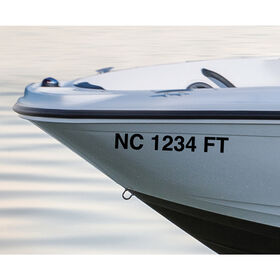 Custom Reflective Vinyl Registration Numbers, 2 sets