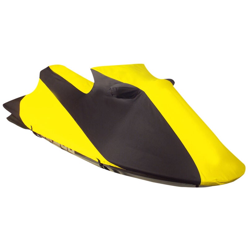 Covermate Pro Contour-Fit PWC Cover for Sea Doo SP, SPi '93-'99; SPX thru '96, Yellow/Black image number 1