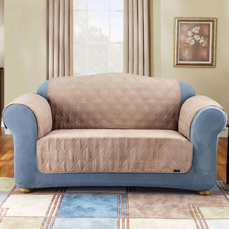 Soft Suede Pet Loveseat Throw image number 2