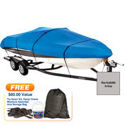 Covermate Imperial Pro V-Hull Fishing Boat Cover, 12'5" max. length