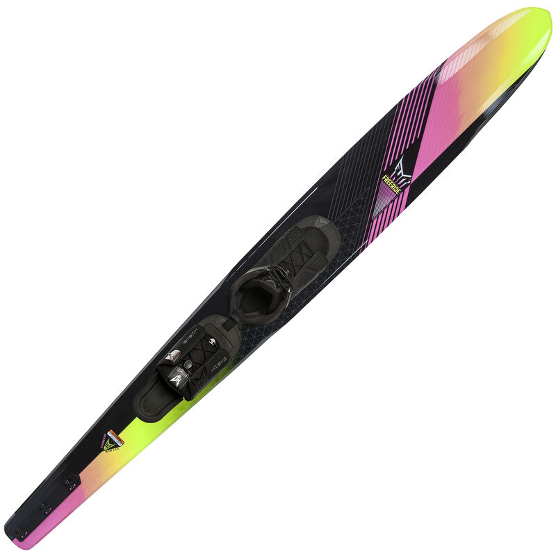 HO Women's Freeride Slalom Waterski With Free-Max Binding And Rear Toe Plate image number 1
