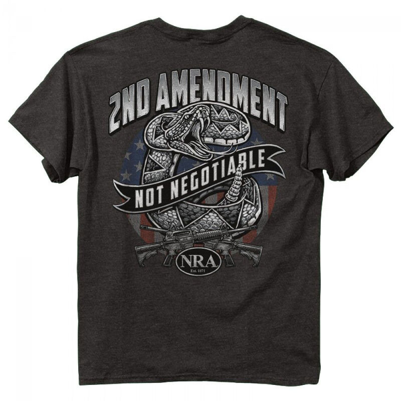 Buck Wear Men's NRA Non- Negotiable Short-Sleeve Tee image number 1