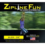 Adventure Parks Zipline 35, Yellow