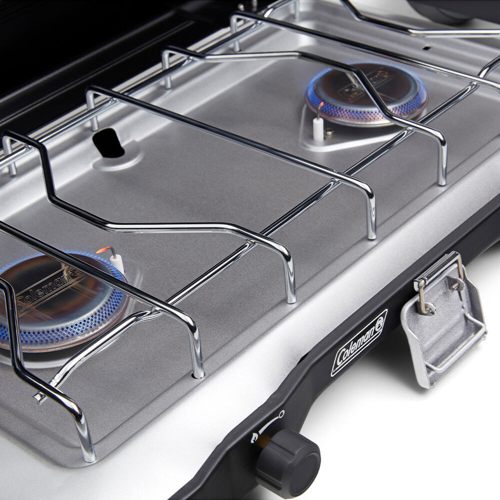 Coleman Triton+ 2-Burner Propane Gas Camping Stove