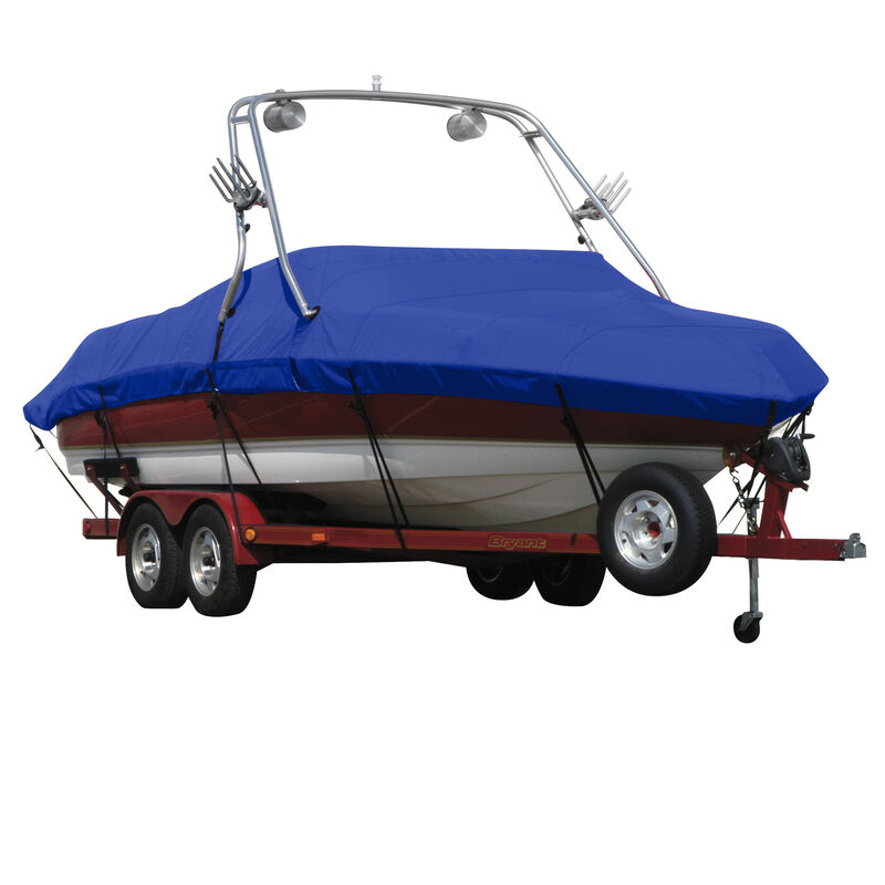 Sunbrella Boat Cover For Moomba Mobius Ls W/Wakeboard Tower Covers Platform image number 16