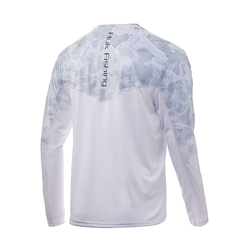 HUK Men’s Icon X Camo Fade Long-Sleeve Shirt image number 10