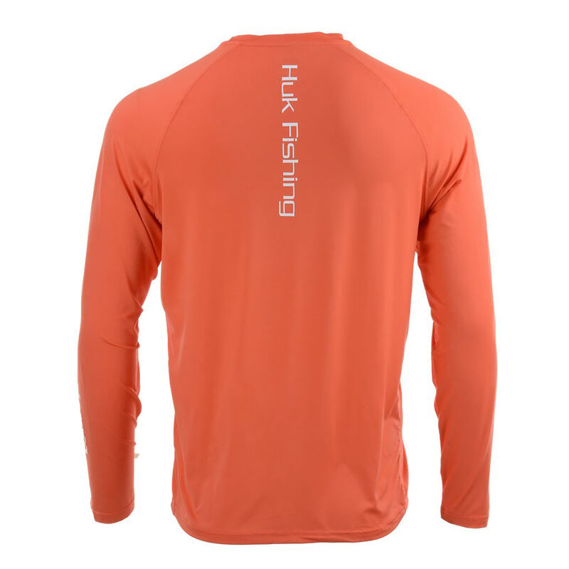HUK Men’s Pursuit Vented Long-Sleeve Tee image number 8