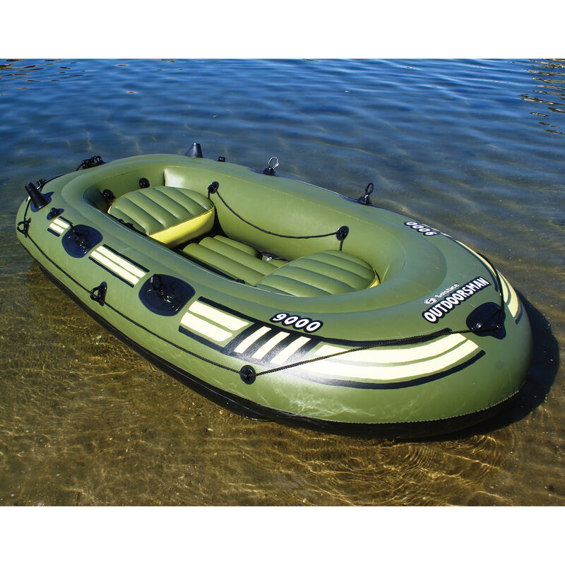 Solstice Outdoorsman 9' Inflatable Fishing Boat image number 1