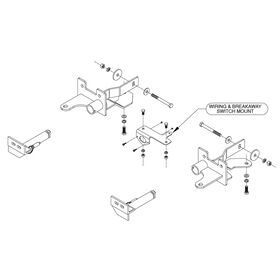 Roadmaster Crossbar Style Baseplate Kit—Select Ram Pick-Up Models (52289-4)