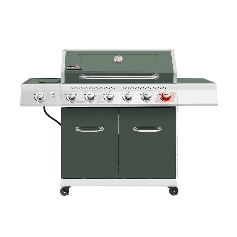 Royal Gourmet 6-Burner Propane Gas Grill with Side Burner and Sear Burner image number 5