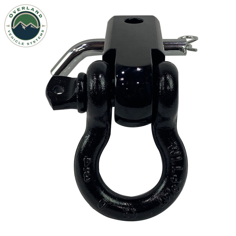 Overland Vehicle Systems Receiver Mount Recovery Shackle, 3/4", 4.75 Tons image number 9