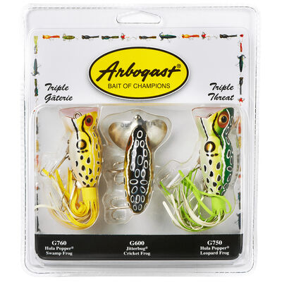 Arbogast Triple Threat Lure Kit 3-Pack