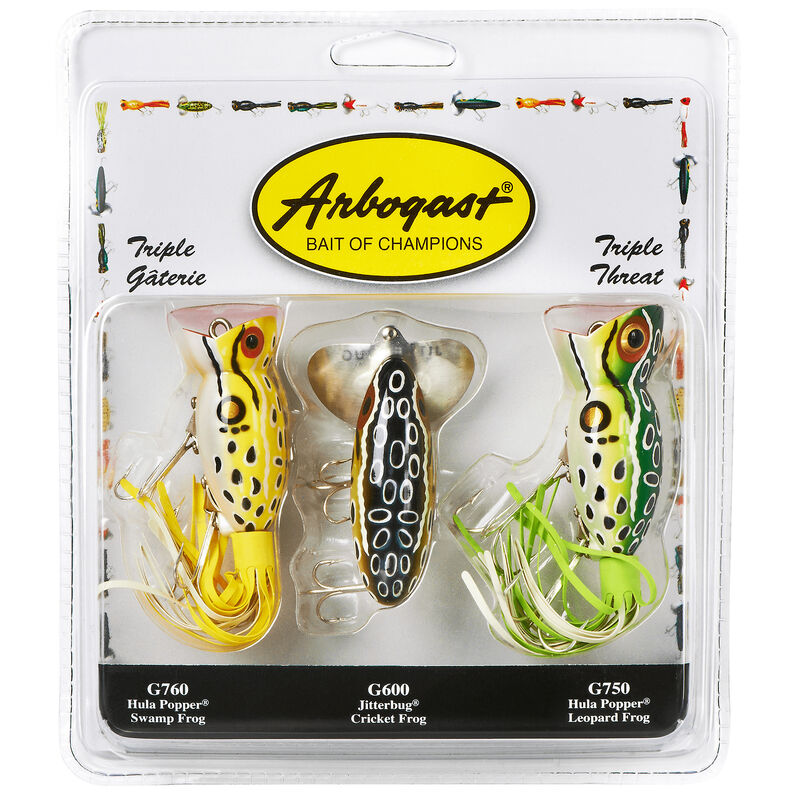 Arbogast Triple Threat Lure Kit 3-Pack image number 1
