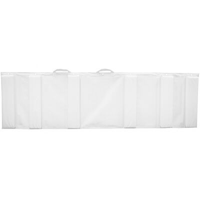 Hull-Saver Vinyl Covered Rafting Fender, White (26"H x 9'L)