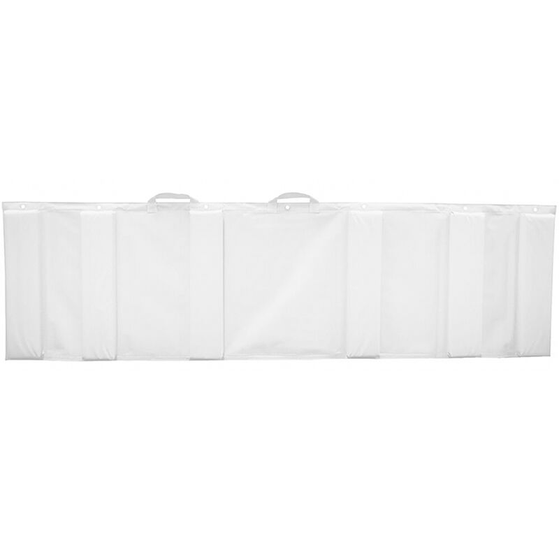 Hull-Saver Vinyl Covered Rafting Fender, White (26"H x 9'L)