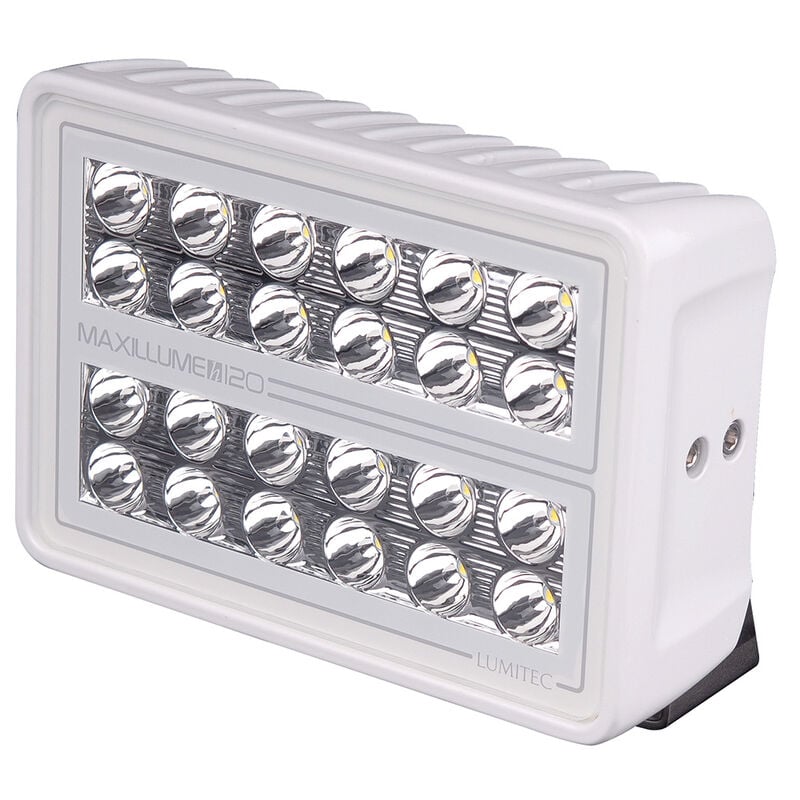 Lumitec Maxillume h120 - Trunnion Mount Flood Light - White Housing - White Dimming image number 2