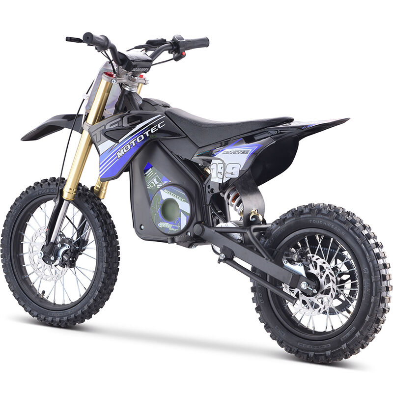 MotoTec 48V 1500W Pro Lithium Electric Dirt Bike image number 2