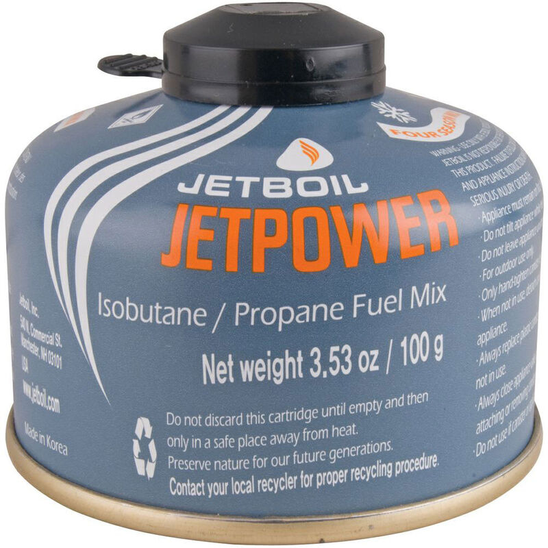 Jetboil JetPower Fuel 100G Canister image number 1