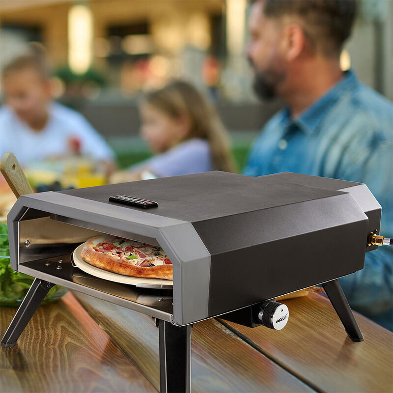 Royal Gourmet 13K BTU Portable Gas Pizza Oven w/ 13" Pizza Stone image number 9