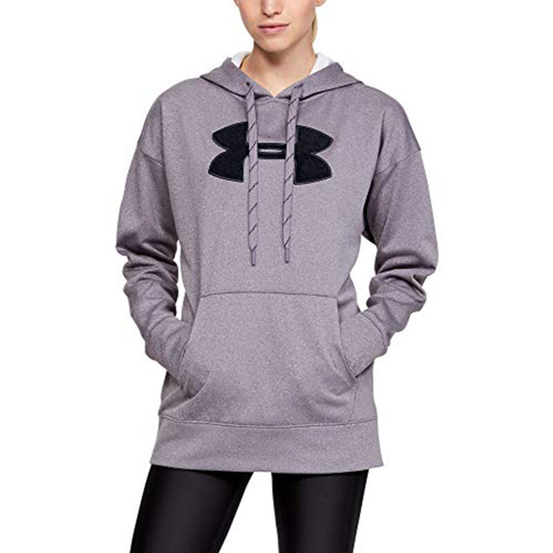  Under Armour Women's Armour Fleece Chenille Logo Hoodie image number 9