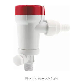 Rule 603FC Livewell Pump, 800 GPH, Straight Seacock