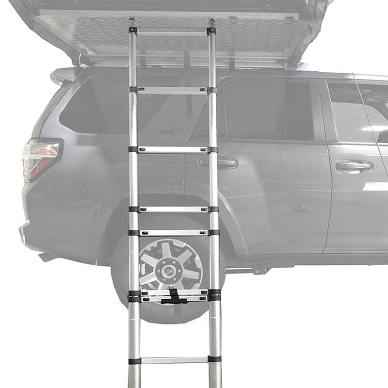 Nomadic 2 Extended Roof Top Tent, Dark Gray and Green image number 2