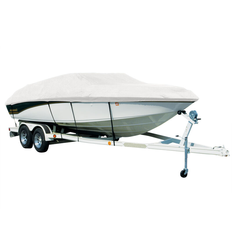 Covermate Sharkskin Plus Exact-Fit Cover for Correct Craft Super Air Nautique Super Air Nautique W/Tower (Doesn't Cover Swim Platform) W/Bow Cutout For Trailer Stop image number 10