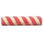 Wooster 9" Candy Stripe Roller Cover With 1/4" Nap