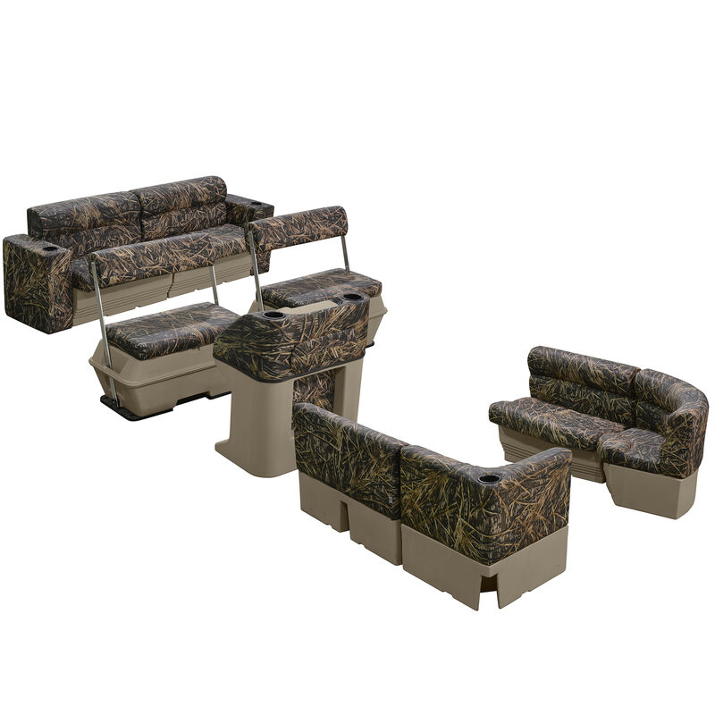 Toonmate Scout Series Premium Pontoon Furniture Traditional Package image number 2