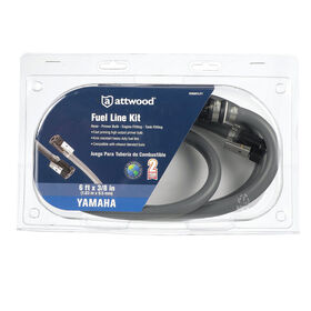 Attwood Fuel Line Kit, Yamaha, 3/8" x 6'