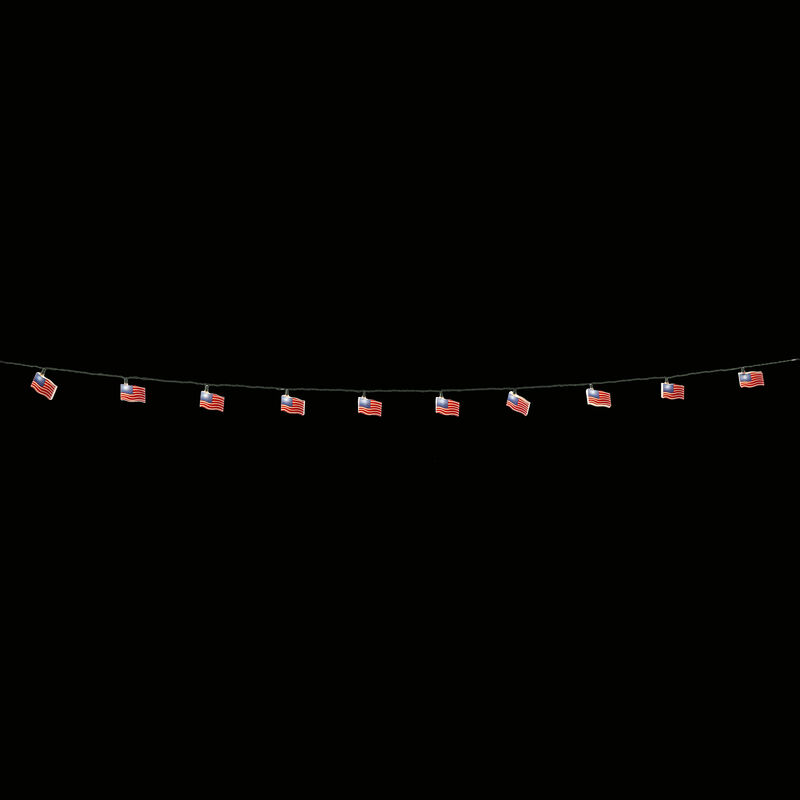 USA Flag Mini Light Set image number 6
