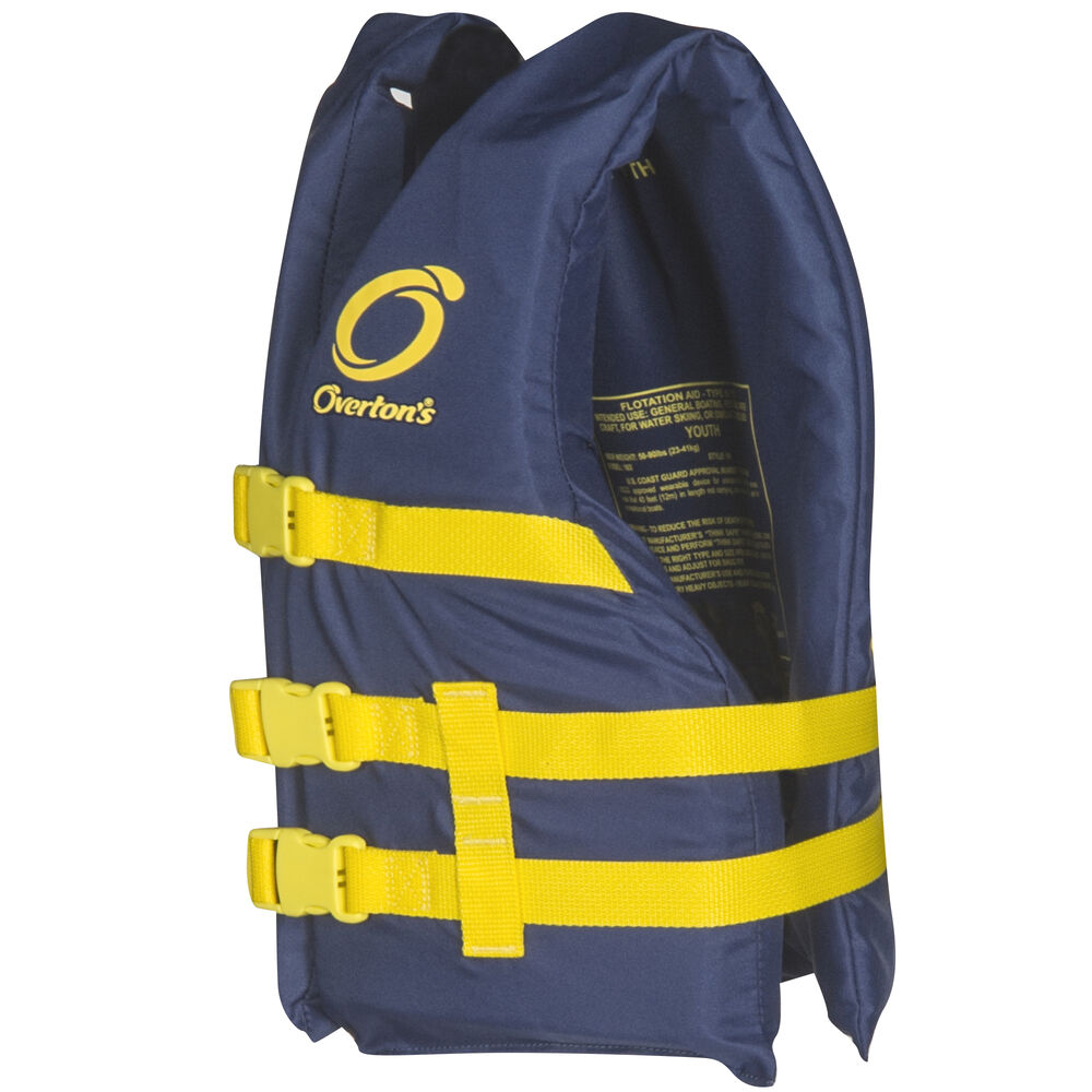 Overton's Youth Nylon Life Jacket, Blue Overton's
