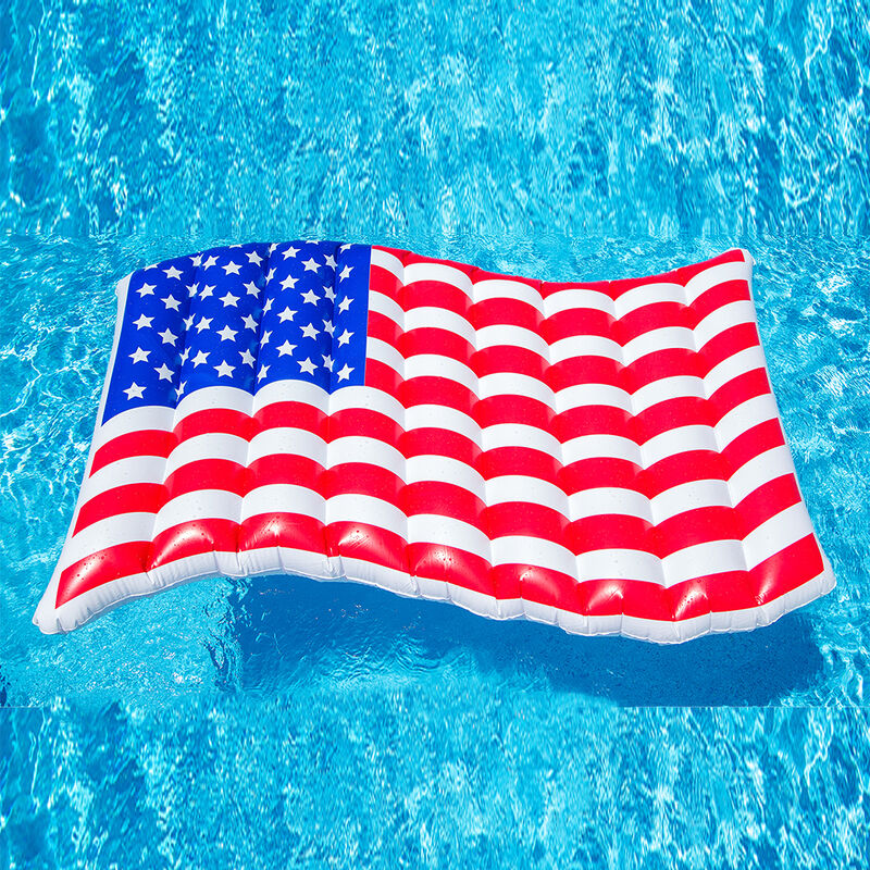 Big Mouth Giant Waving American Flag Pool Float image number 1