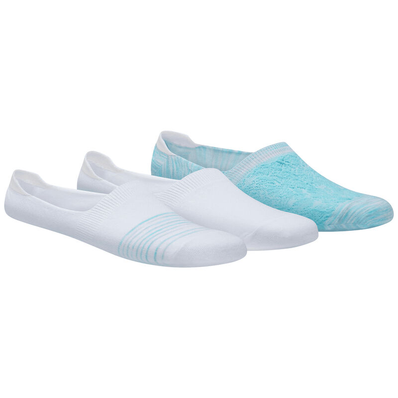Columbia Women's Space-Dye Mesh Liner Socks, 3-Pack image number 1