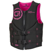 O'Brien Women's Traditional Neo Life Jacket - Black/Pink - XL